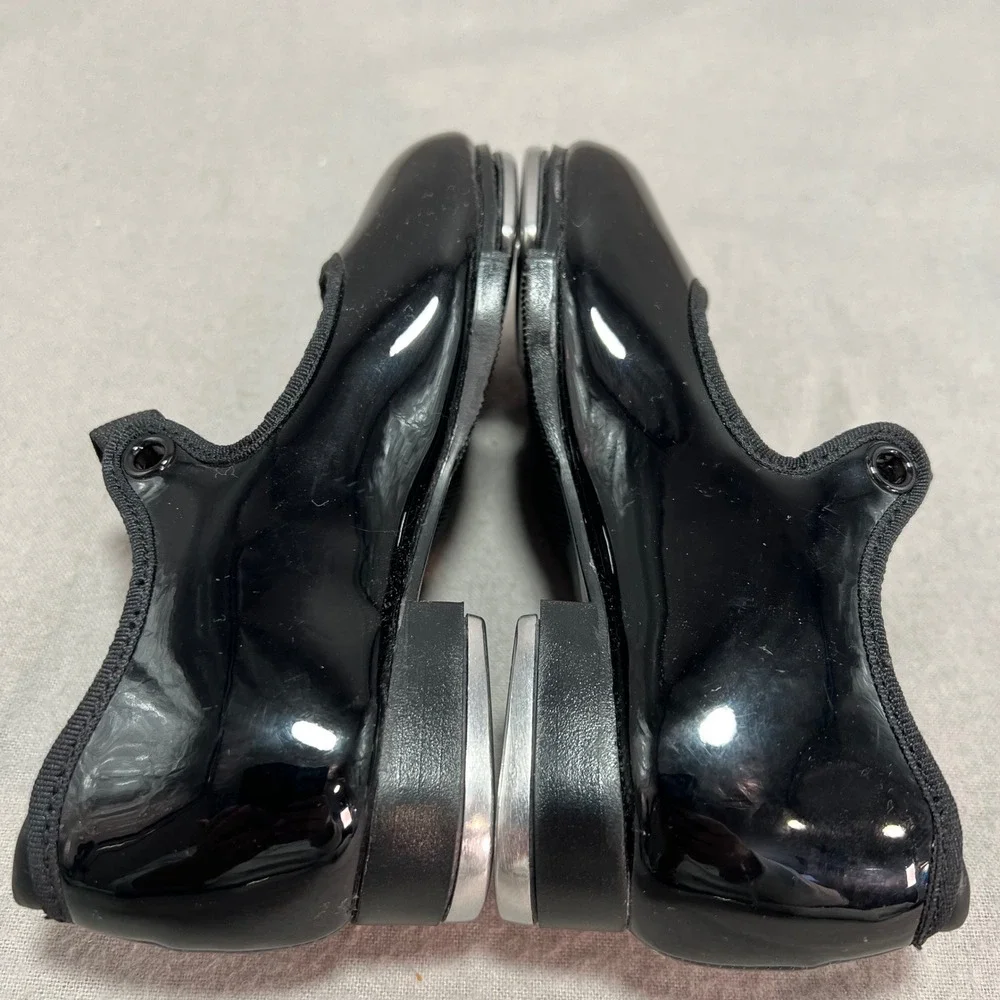 Capezio Jr. Tyette Tap Child Shoe Black Patent Leather Dance Mary Jane N625C 9M